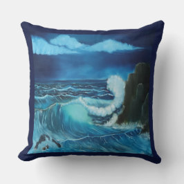 "Sea of Power" wirbelkissen Design. Kissen