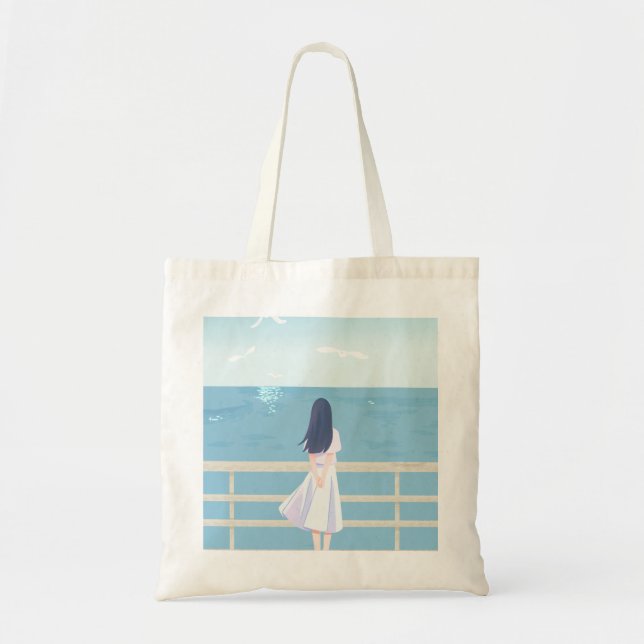 Sea of Stillness (Girl Version) Tragetasche (Vorne)