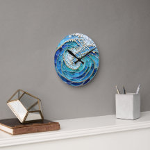 Sea of Waves Mosaic Art