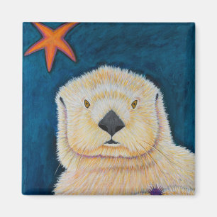 Sea Otter Magnet