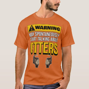 Sea Otter spricht spontan über Otters T-Shirt