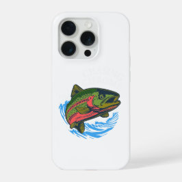 Sea Run Cutthroat Chasing Chrome Trout iPhone 15 Pro Hülle