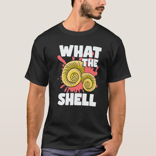 sea shell hunter and Conch Collector seashell hunt T-Shirt (Vorderseite)