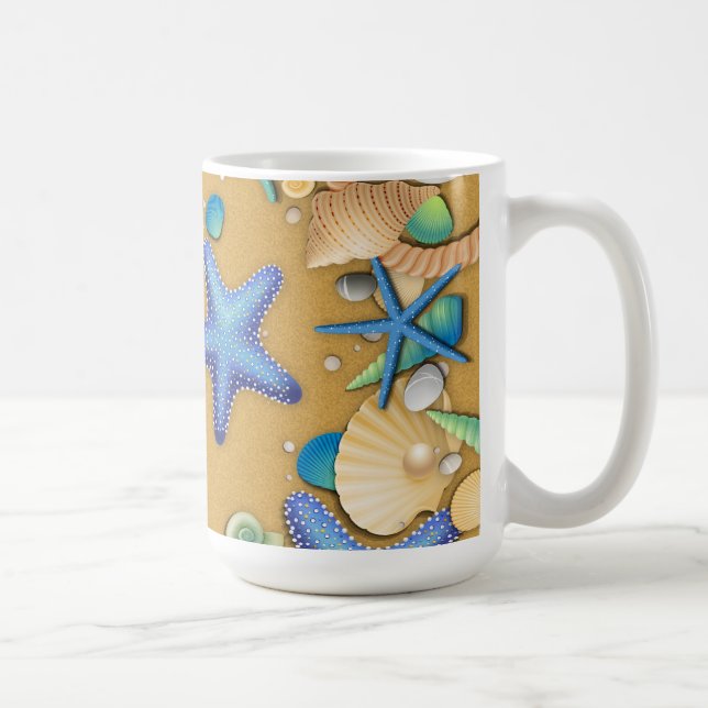 Sea Shells Beach Mug (Droite)