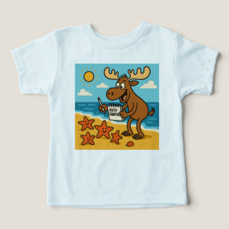 Sea Star Superstar – Promi-Strand-T-Shirt für Kind