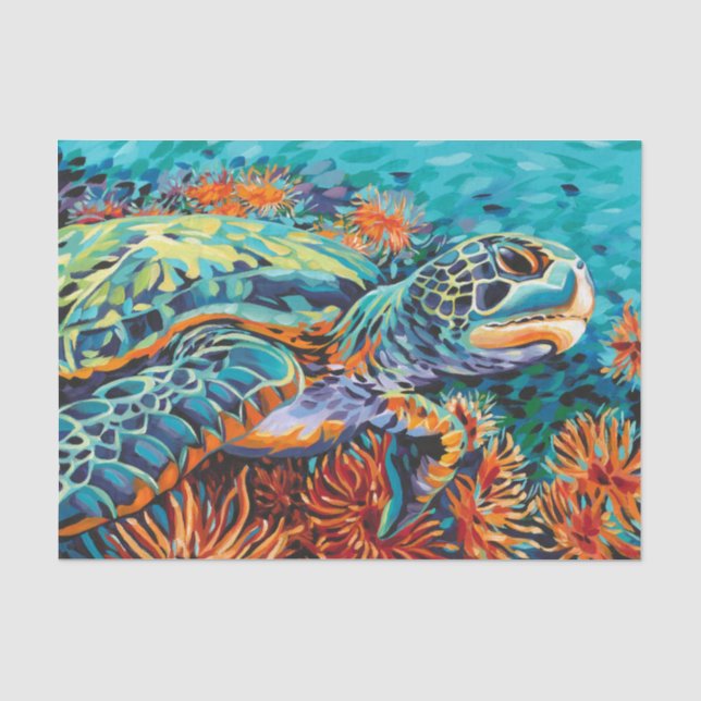 Sea Sweetheart I Seidenpapier (Vorderseite)