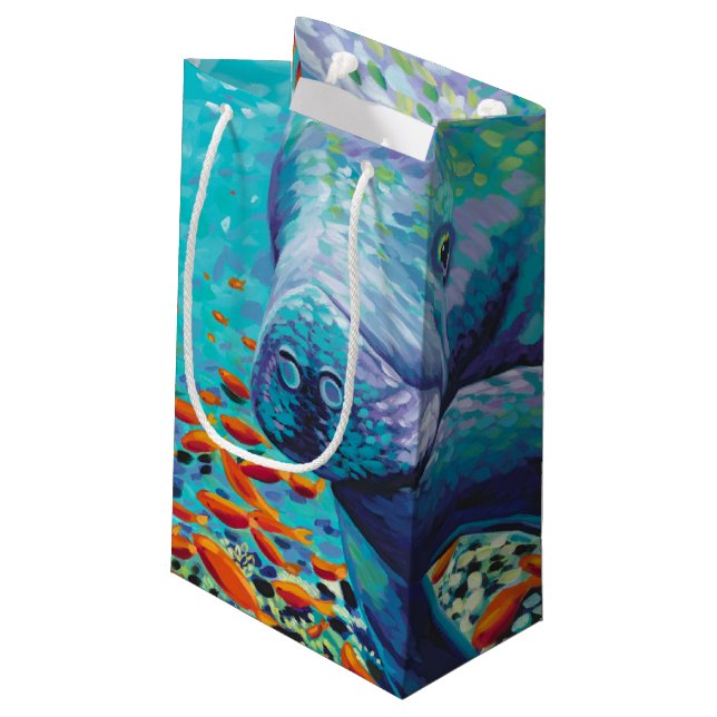 Sea Sweetheart II Kleine Geschenktüte (Rückseite Schrägansicht)