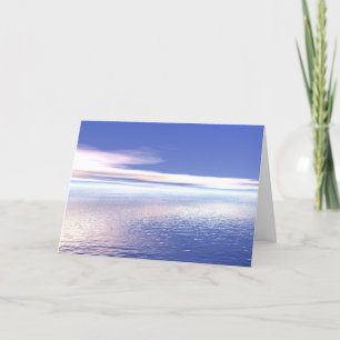 Sea Sympathy Card Karte