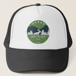 Sea to Sky Train British Columbia Truckerkappe