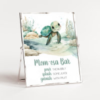 Sea Turtle Baby Dusche Mama Osa Bar