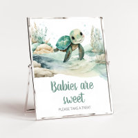Sea Turtle Baby Shower Babys sind süß