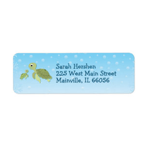 Sea Turtle Baby Shower Co-Ed Gender Neutral