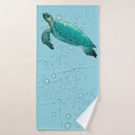 Sea Turtle Bad Handtuch Set