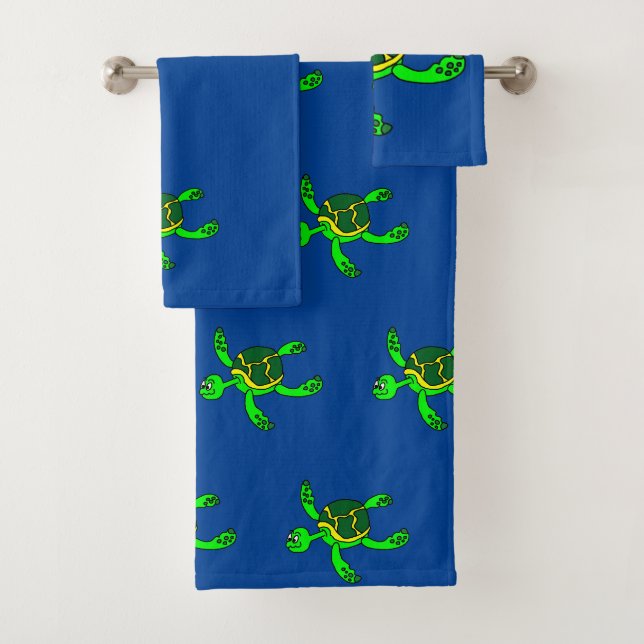 Sea Turtle Bath Set (Insitu)