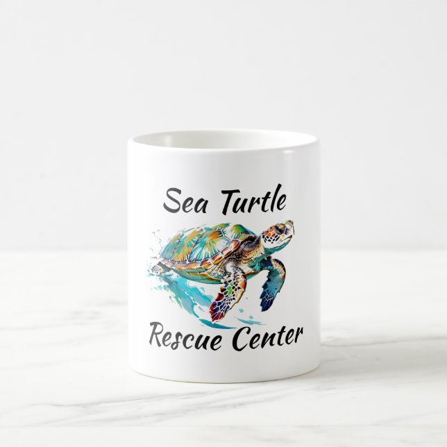 Sea Turtle Design Kaffeetasse (Mittel)