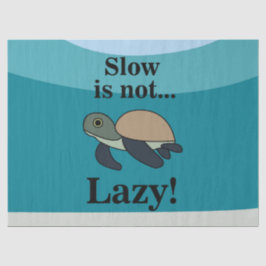 Sea Turtle Funny Seidenpapier