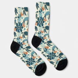 Sea Turtle Hawaiian Beach Vibes Socken