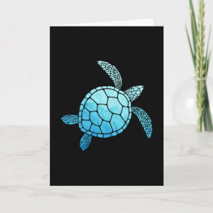 Sea Turtle Lover Animal Turtles Meereswelt Gift Id Karte