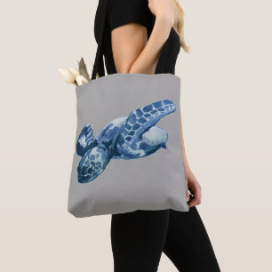 Sea Turtle Lover Beach Tote Bag Tasche