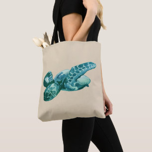 Sea Turtle Lover Beach Tote Bag Tasche