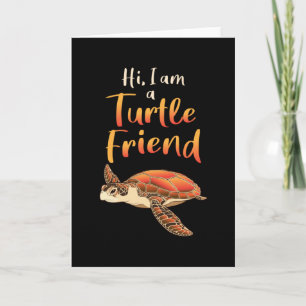 Sea Turtle Lover Turtles Animal Meereswelt Gift Id Karte