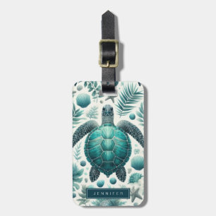 Sea Turtle Luggage Gepäckanhänger