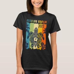 Sea Turtle Retro Myrtle Beach Carolina Familie Vac T-Shirt
