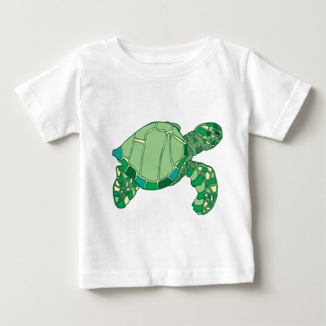 Sea Turtle Säugling Shirt (Vorderseite)