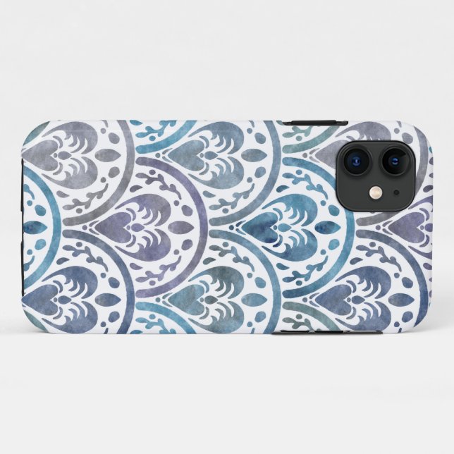 Sea Turtle Scallop Pattern Case-Mate iPhone Hülle (Rückseite (Horizontal))