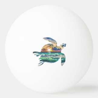 Sea Turtle Sunset Beach Golf Balls Golf Ball Marke Tischtennisball