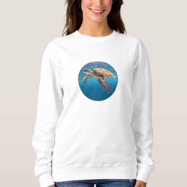 Sea Turtle Sweatshirt (Vorderseite)