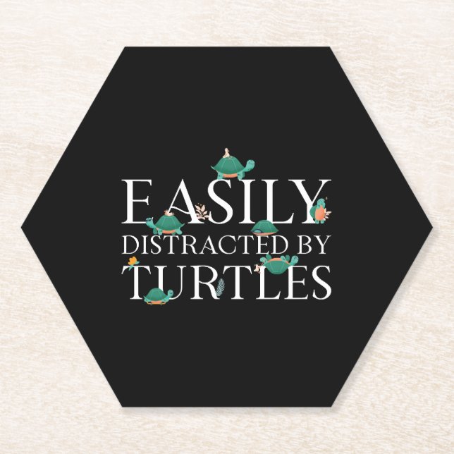 Sea Turtle Tortoise Untersetzer (Vorderseite)