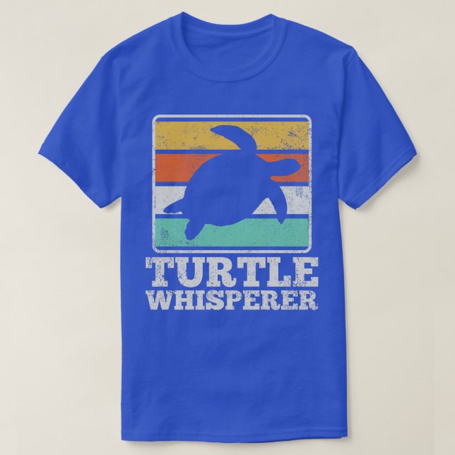 Sea Turtle Turtle Whisperer T-Shirt (Design vorne)