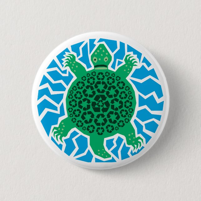 Sea Turtles Button (Vorderseite)