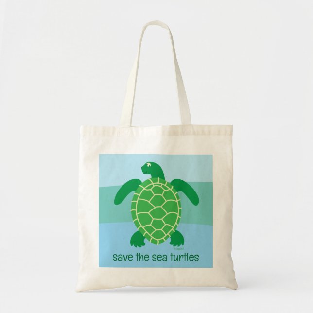 Sea Turtles Tote Bag Tragetasche (Vorne)