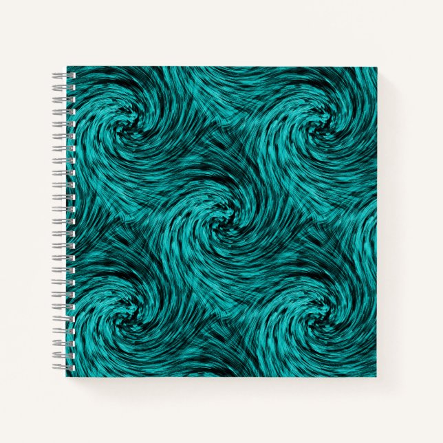 Sea Twirls..... Notizbuch (Vorderseite)