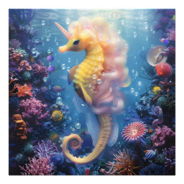 Sea-Unicorn #2 Fotodruck