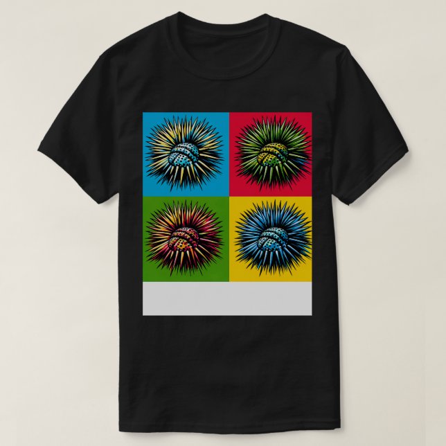 Sea Urchins Art Trendsee T-Shirt (Design vorne)