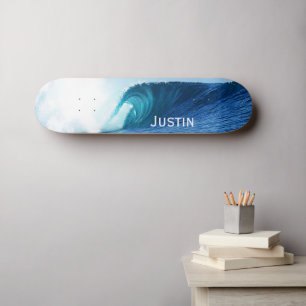 Sea Wave Tube Surf Lombok Indonesien Individuelle Skateboard