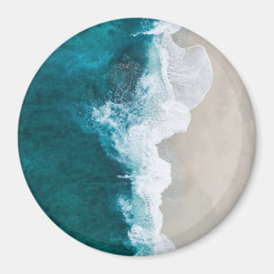 Sea Waves - Maldives Shore Magnet