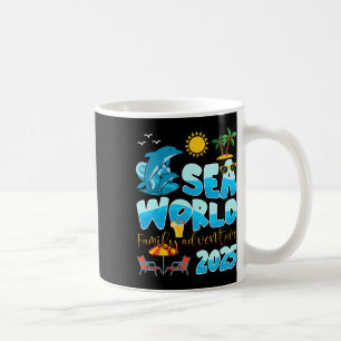 Sea World Dolphin Family Adventure Trip 2025 Sprin Kaffeetasse