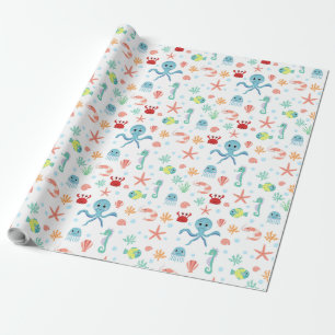 Sea World Muster Geschenkpapier