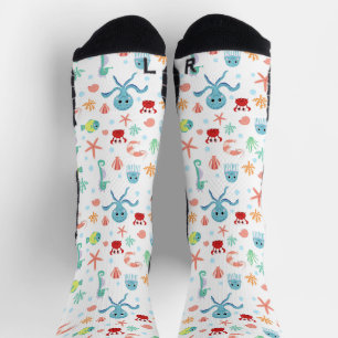 Sea World Muster Socken