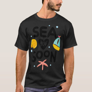 Sea You Bald Nautical Summer T-Shirt