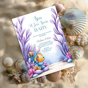 Sea You Soon Ozean-Baby-Party Einladung