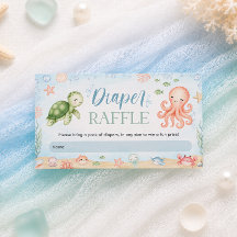 Sea You Soon Ozean-Baby-Party-Windel-Raffle