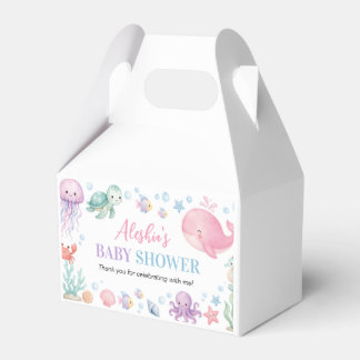 Sea You Soon Ozean-Tier Baby Shower Geschenkboxen Geschenkschachtel