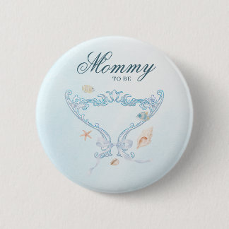 Sea You Soon Rococo Baby Shower für werdende Mamas Button