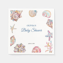 Sea You Soon Seashell Baby Shower