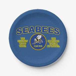 SEABEES - SCHWIERIGER HEUTIGER TAG, UNMÖGLICH EIN PAPPTELLER